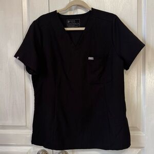 Figs Black Women's  Top scrub